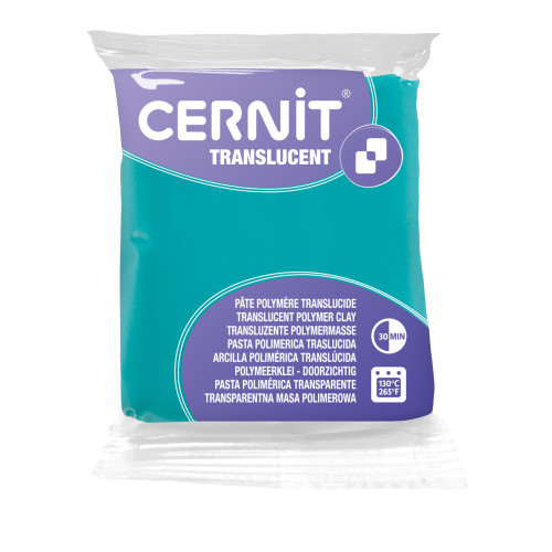 Cernit Translucent 56 g Emerald