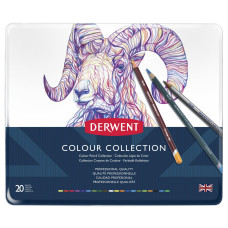 Derwent Coloursoft 24 Renk Seti