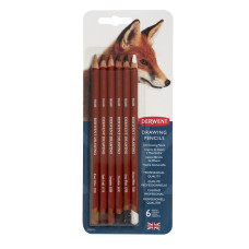 Derwent Drawing Set 6 Blister