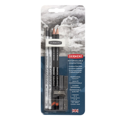 Derwent Derwent WS Graphitone Karışık Medya Blister