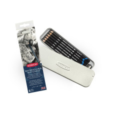 Derwent Derwent WS Sketching Set 6 Teneke Sulu Kalem