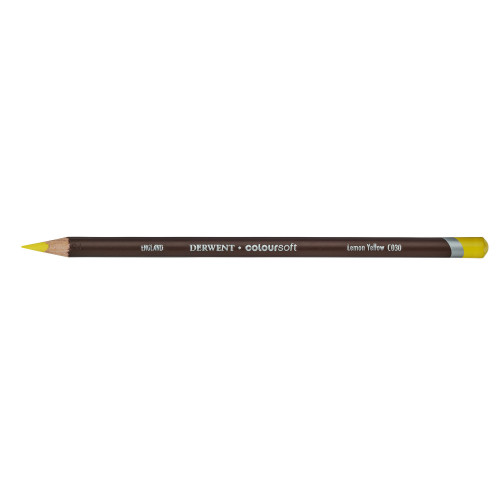 Derwent Coloursoft Lemon Yellow Kalem
