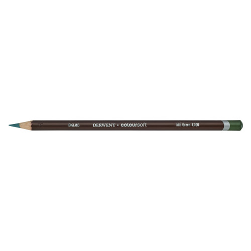 Derwent Coloursoft Mid Green Kalem