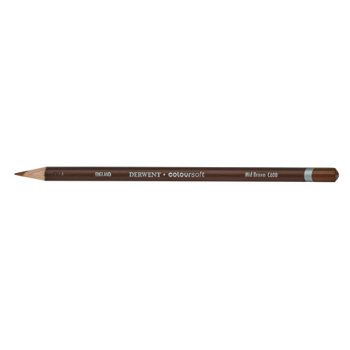 Derwent Coloursoft Mid Brown Kalem