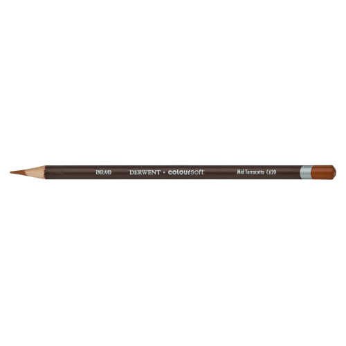 Derwent Coloursoft Mid Terracotta Kalem