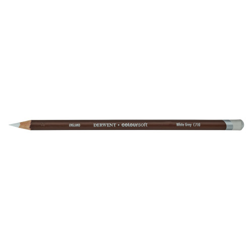 Derwent Coloursoft White Grey Kalem