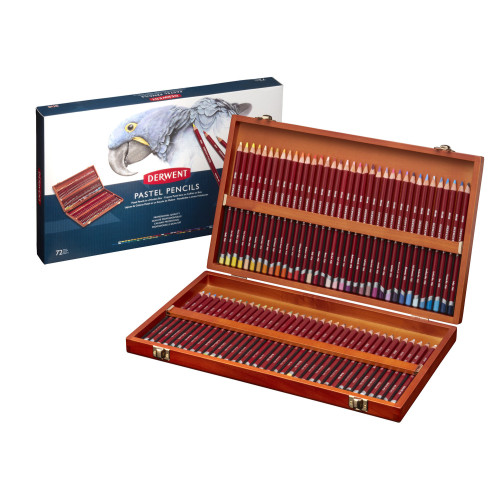 Derwent Pastel Pencil Serisi 72'li Ahşap Kutu