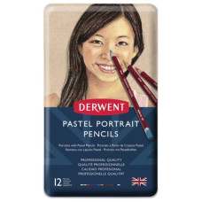Derwent Pastel Pencil Skintones 12'li Teneke Kutu