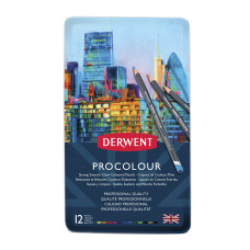 Derwent Procolour 12 Renk Seti