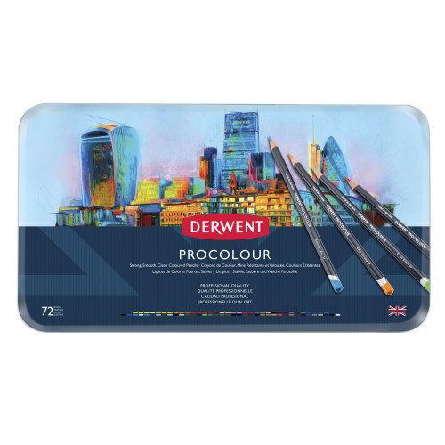 Derwent Procolour 72 Renk Kutu Seti