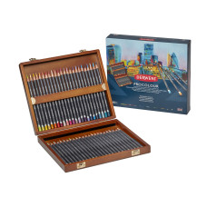 Derwent Procolour 48 Renk Ahşap Kutu
