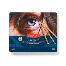 Derwent Lightfast 24 Renk Kurşun Kalem Seti