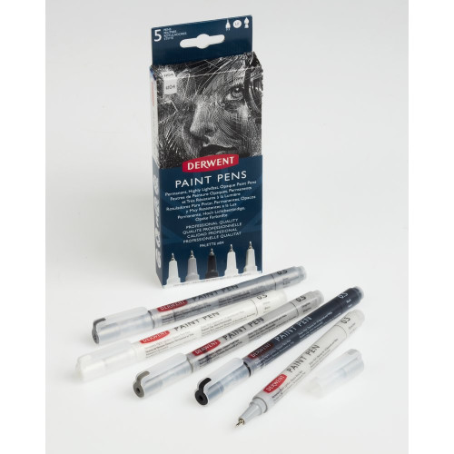 Derwent Paint Pen 5'li Set #04