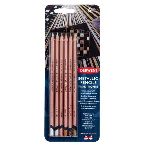 Derwent Metallic Kalem Seti 6'lı Blister