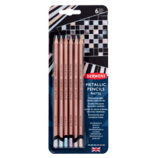 Derwent Metallic Set 6 Pastel Kalem