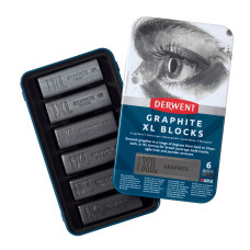Derwent Graphite XL Block Set 6'li Teneke