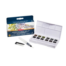 Derwent Graphitint Paint Pan Seti 12'li