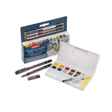 Derwent Derwent Paint Pan Sets Line And Wash 12'li