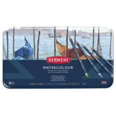 Derwent Watercolour 36 Renk Sulu Boya Teneke Kutu