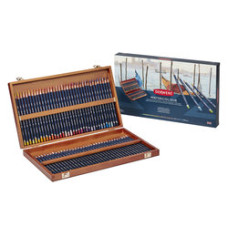 Derwent Watercolour Sulu Boya 72 Renk Ahşap Kutu