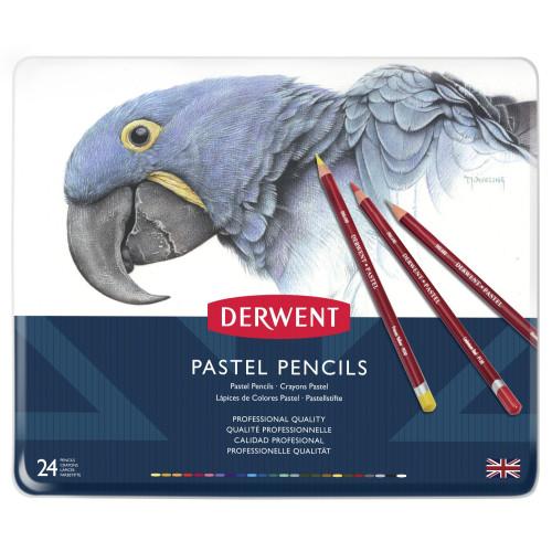 Derwent Pastel Pencil 24'lü Teneke Kutu