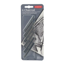 Derwent Compressed Charcoal 6'lı Blister