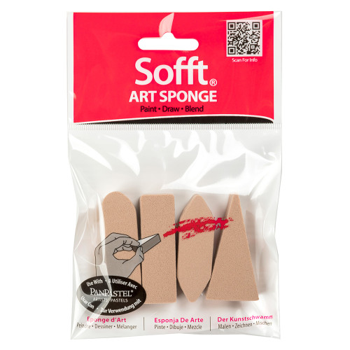 Pan Pastel Sünger Çubuk Seti 4'lü