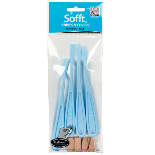PanPastel Bıçak ve Kapak Seti (4/8'li Karışık)