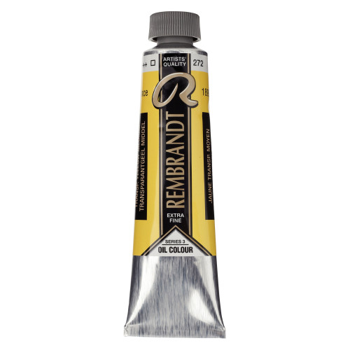Royal Talens Rembrandt Yağlı Boya 40 ml Transparent Yellow Medium 272