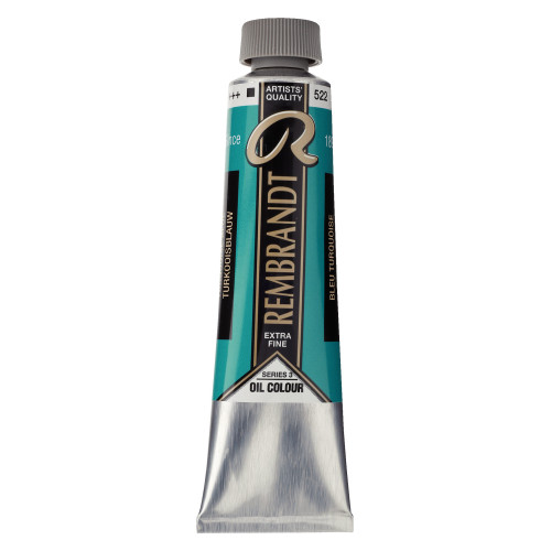Royal Talens Rembrandt Yağlı Boya 40 ml Turquoise Blue 522