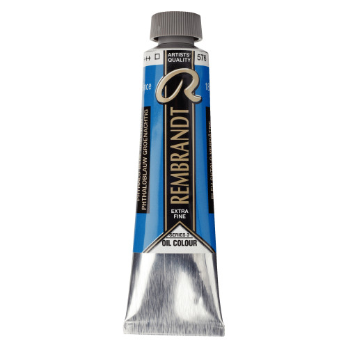 Royal Talens Rembrandt Yağlı Boya 40 ml Phthalo Blue Greenish 576
