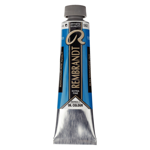 Royal Talens Rembrandt Yağlı Boya 40 ml Manganese Blue Phthalo 582