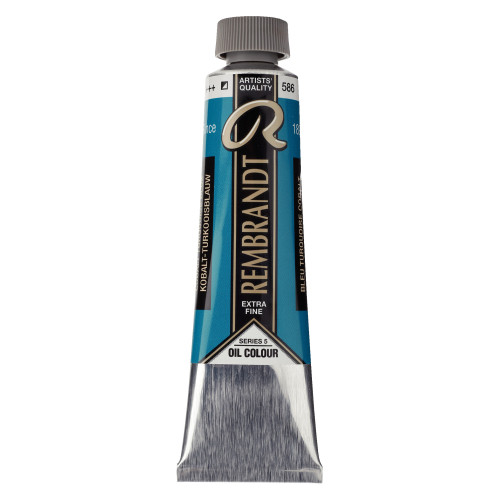 Royal Talens Rembrandt Yağlı Boya 40 ml Tüp Cobalt Turquoise Blue 586