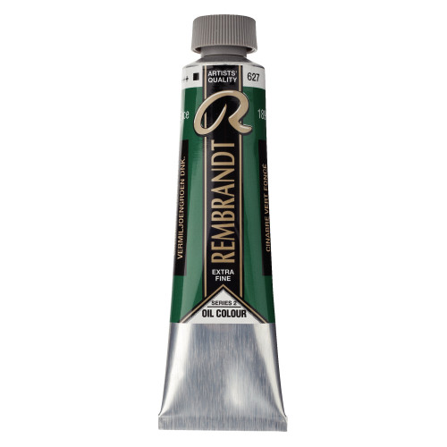 Royal Talens Rembrandt Yağlı Boya 40 ml Cinnabar Green Deep 627