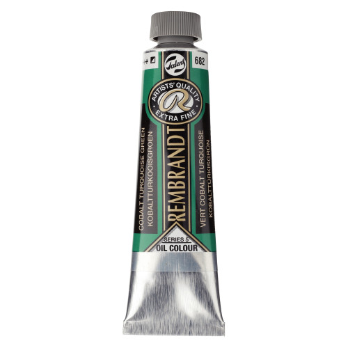 Royal Talens Rembrandt Yağlı Boya 40 ml Cobalt Turquoise Green 682