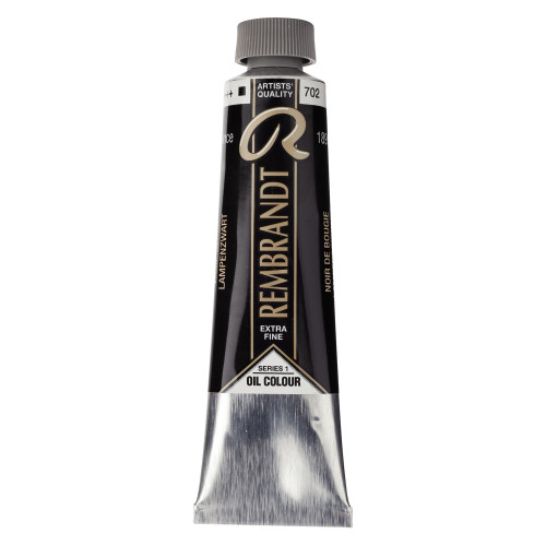 Royal Talens Rembrandt Yağlı Boya 40 ml Lamp Black 702
