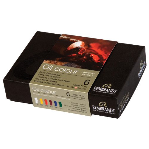 Royal Talens Rembrandt Yağlı Boya Seti 6 x 15 ml