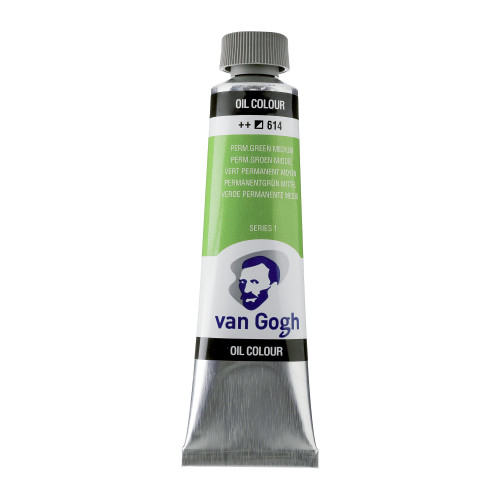 Royal Talens Van Gogh Yağlı Boya 40 ml Permanent Green Medium 614