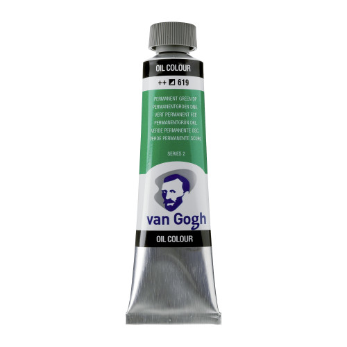 Royal Talens Van Gogh 40 ml Yağlı Boya Permanent Green Deep 619