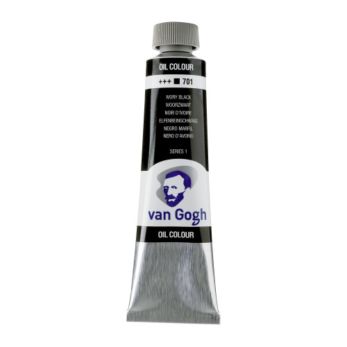 Royal Talens Van Gogh Yağlı Boya 40 ml Ivory Black 701