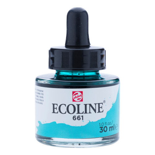 Royal Talens Ecoline 30 ml Sulu Boya Turquoise Green 661
