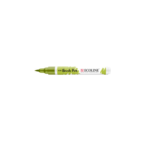 Royal Talens Ecoline Fırça Uçlu Kalem Grass Green 676