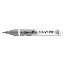 Royal Talens Ecoline Fırça Uçlu Kalem Cold Grey 717
