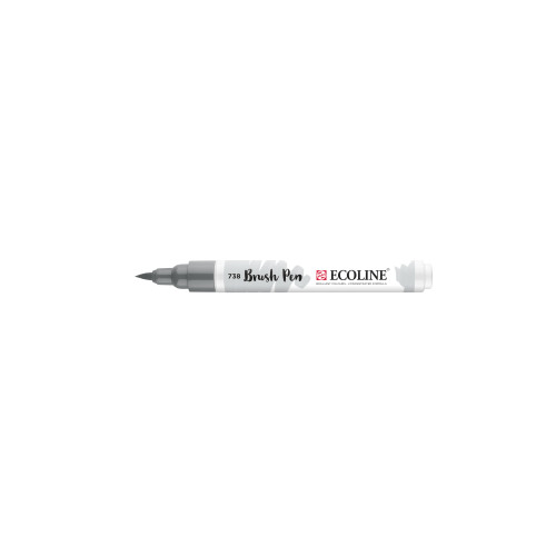 Royal Talens Ecoline Fırça Uçlu Kalem Cold Grey Light 738