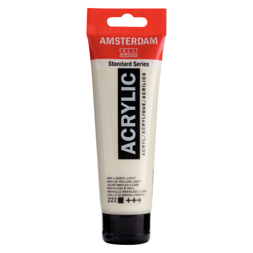 Royal Talens Amsterdam Standard Series 120 ml Akrilik Tüp Naples Yellow Light 222