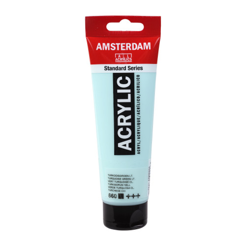 Royal Talens Amsterdam Standard Series 120 ml Akrilik Turquoise Green Light 660