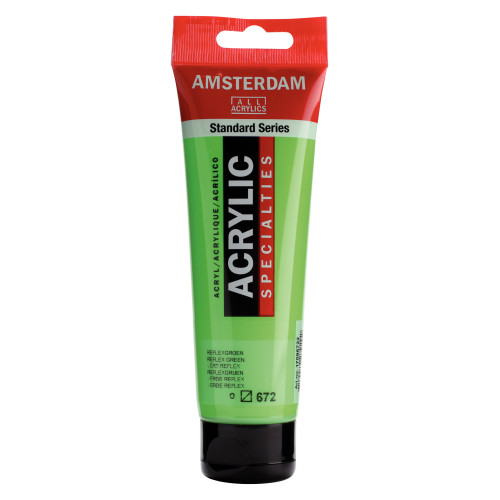 Royal Talens Amsterdam Standard Series 120 ml Akrilik Tüp Reflex Green 672