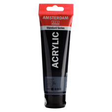 Royal Talens Amsterdam Standard Serisi 120 ml Akrilik Lamp Black 702