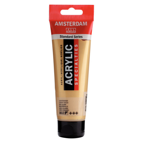 Royal Talens Amsterdam Standard Series 120 ml Akrilik Tüp Light Gold 802