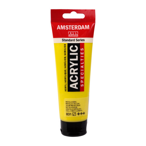 Royal Talens Amsterdam Standard Series 120 ml Akrilik Tüp Metallic Yellow 831